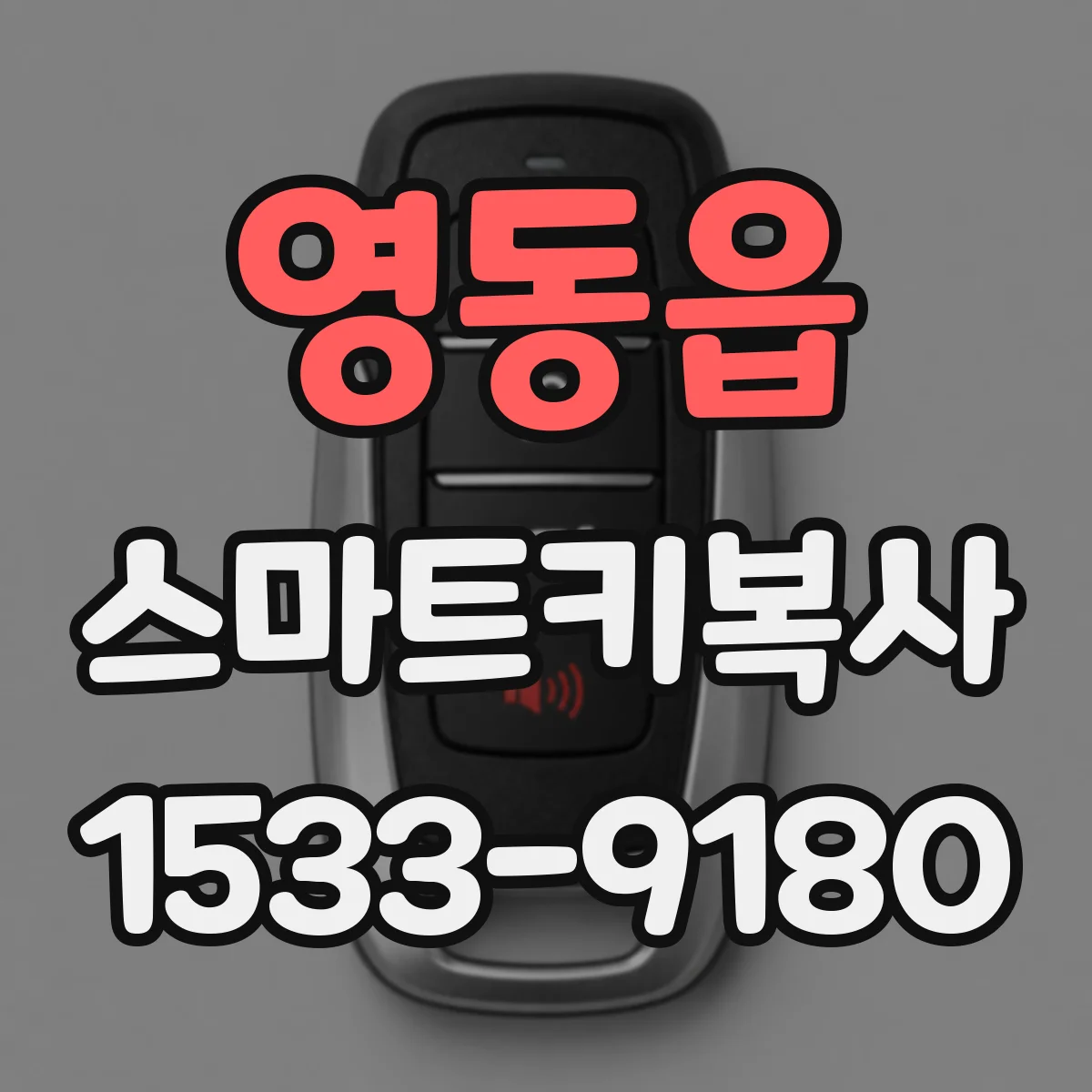 영동읍 스마트키복사