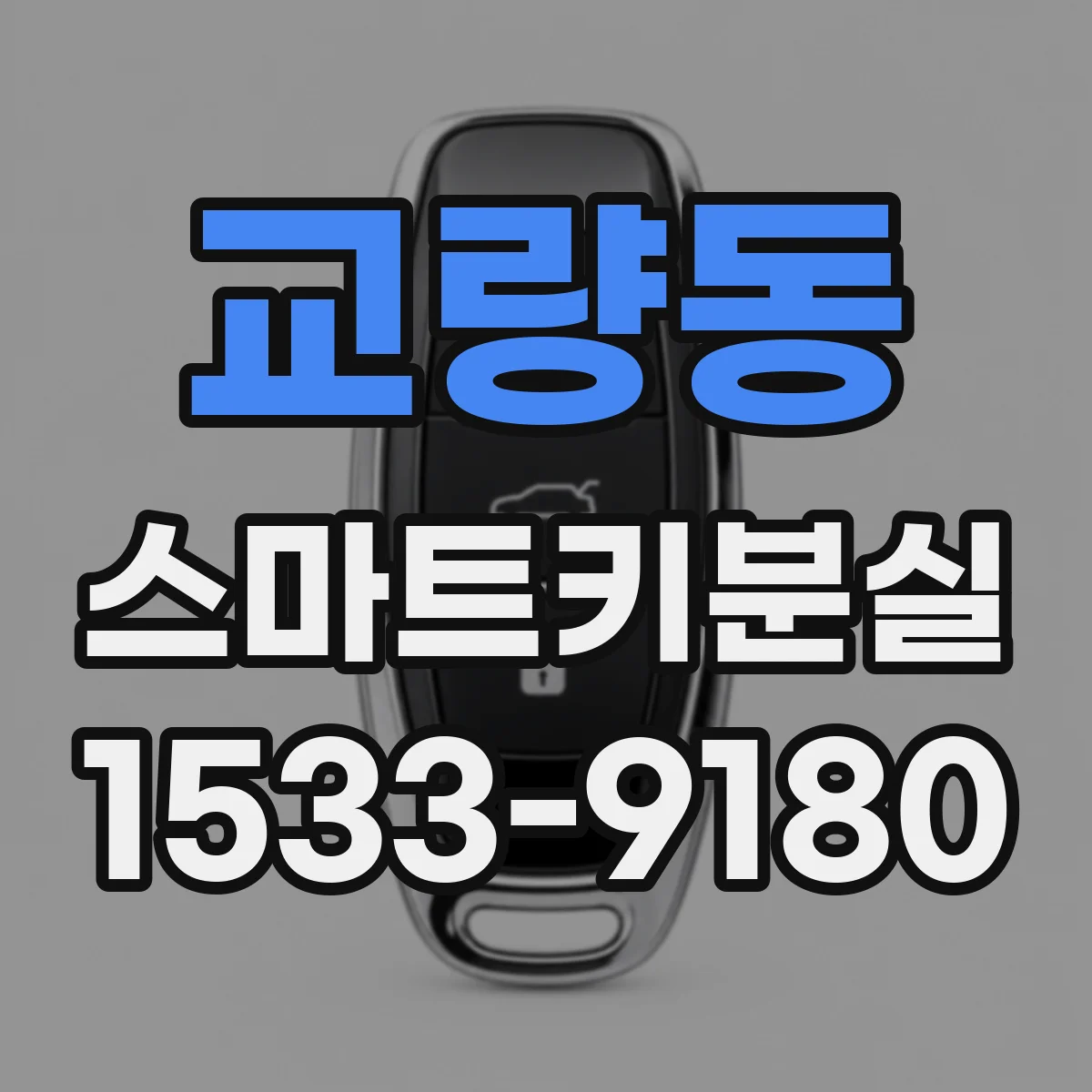 교량동 스마트키분실