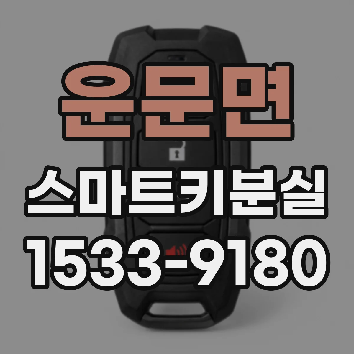 운문면 스마트키분실