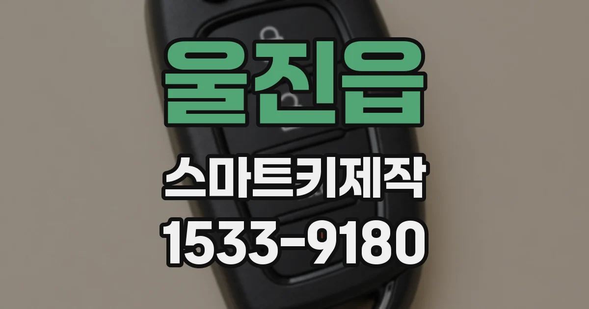 울진읍 스마트키제작