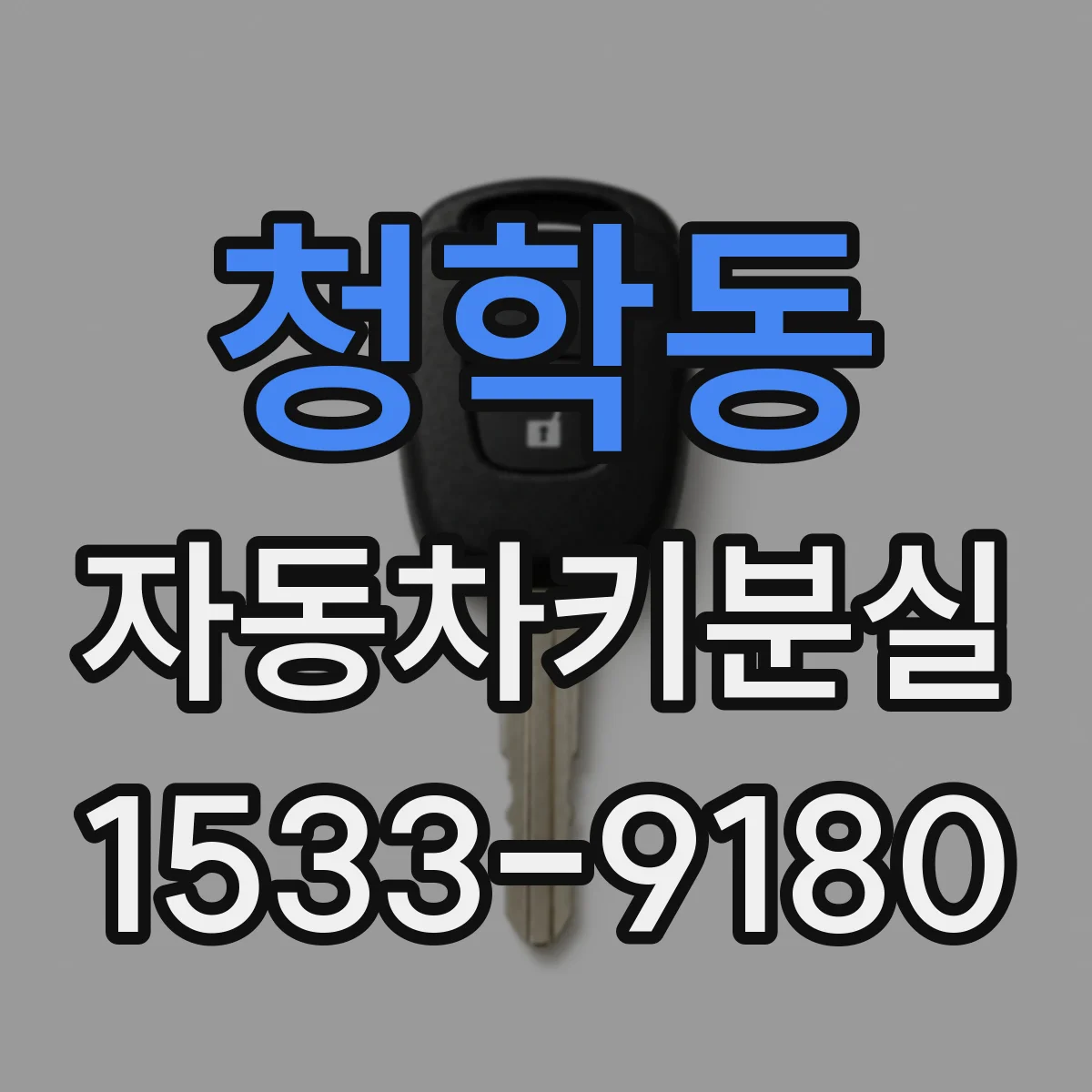 청학동 자동차키분실