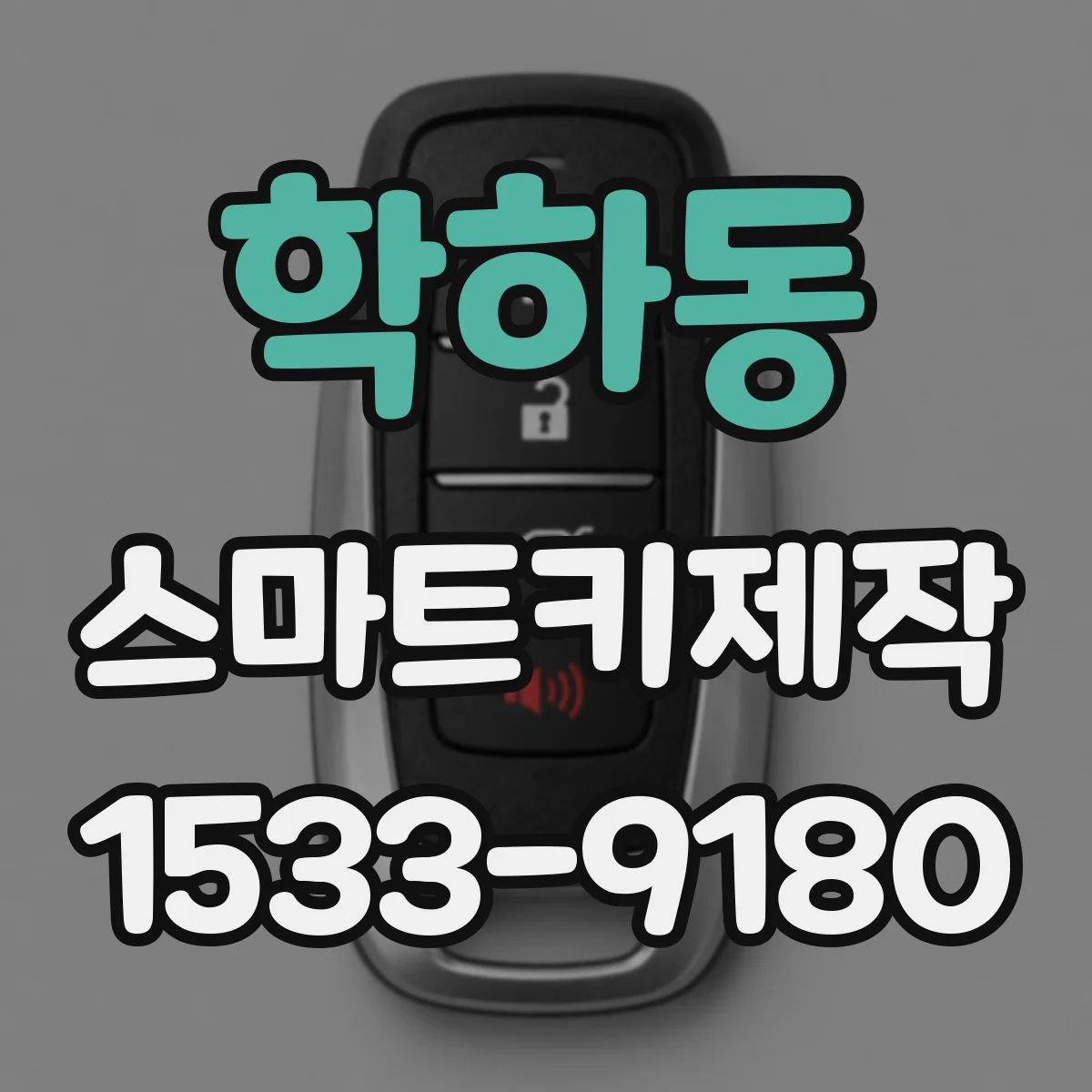 학하동 스마트키제작