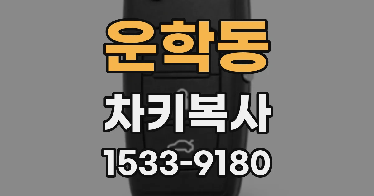 운학동 차키복사