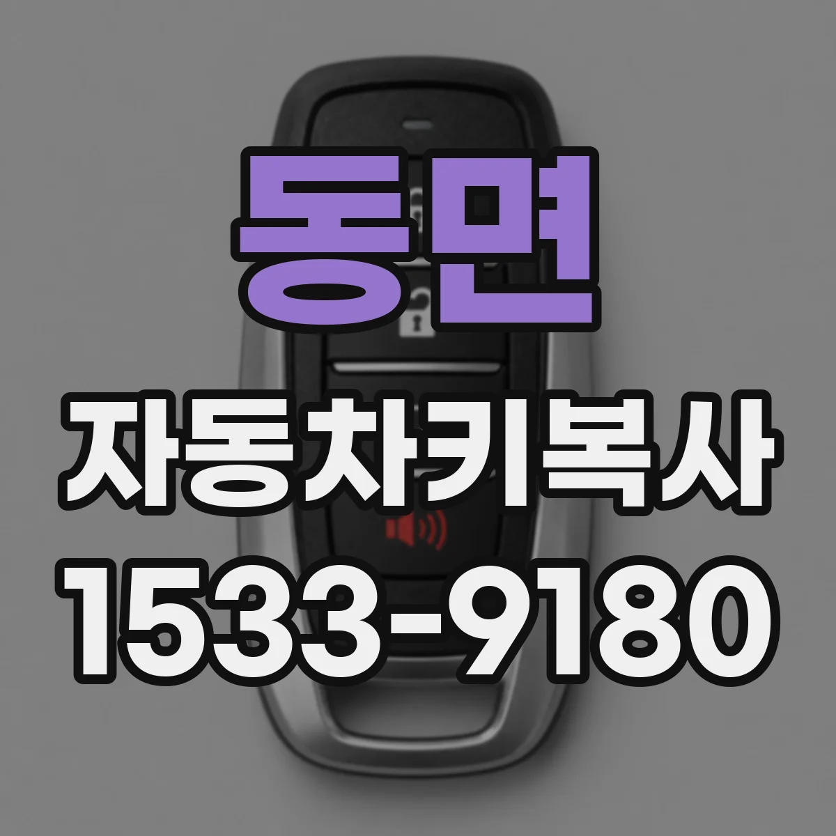 동면 자동차키복사