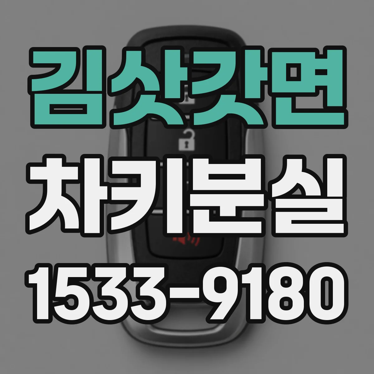 김삿갓면 차키분실