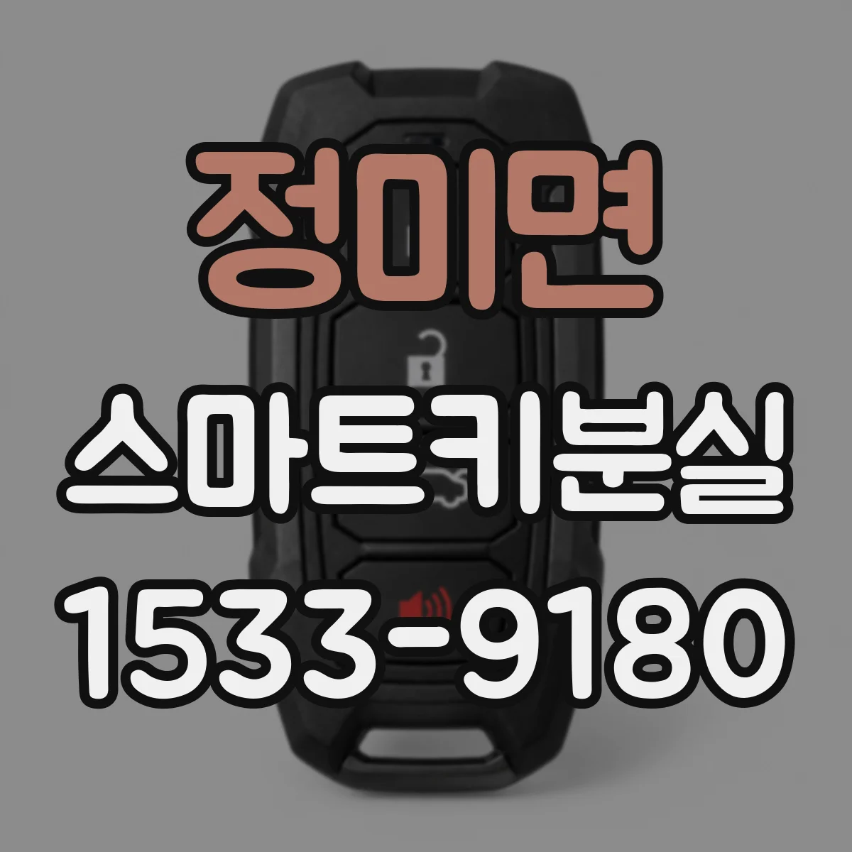 정미면 스마트키분실