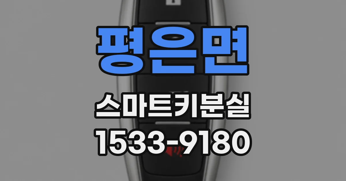 평은면 스마트키분실