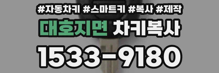 대호지면 차키복사