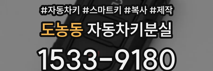 도농동 자동차키분실