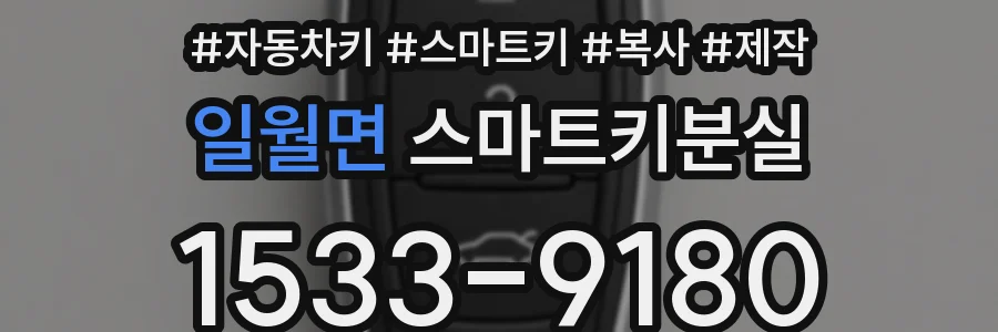 일월면 스마트키분실