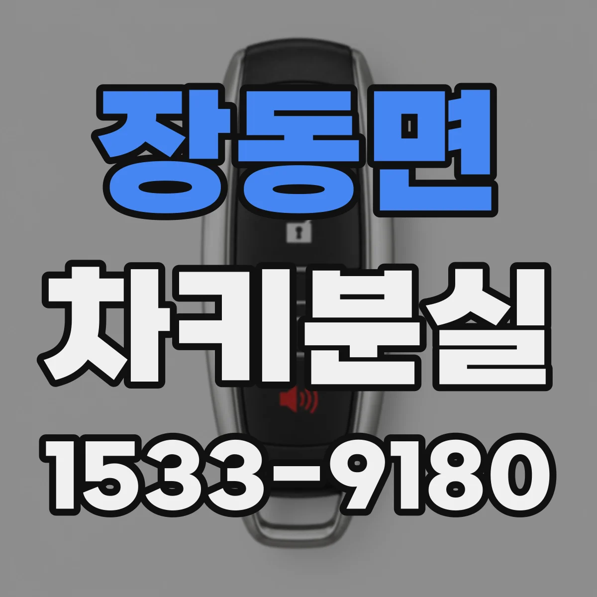 장동면 차키분실
