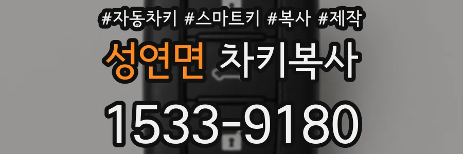 성연면 차키복사