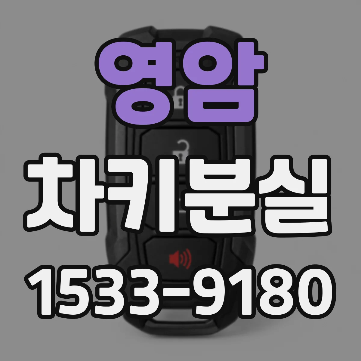 영암 차키분실