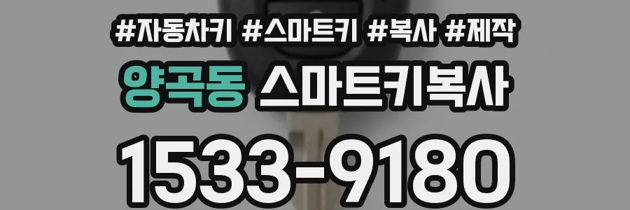 양곡동 스마트키복사