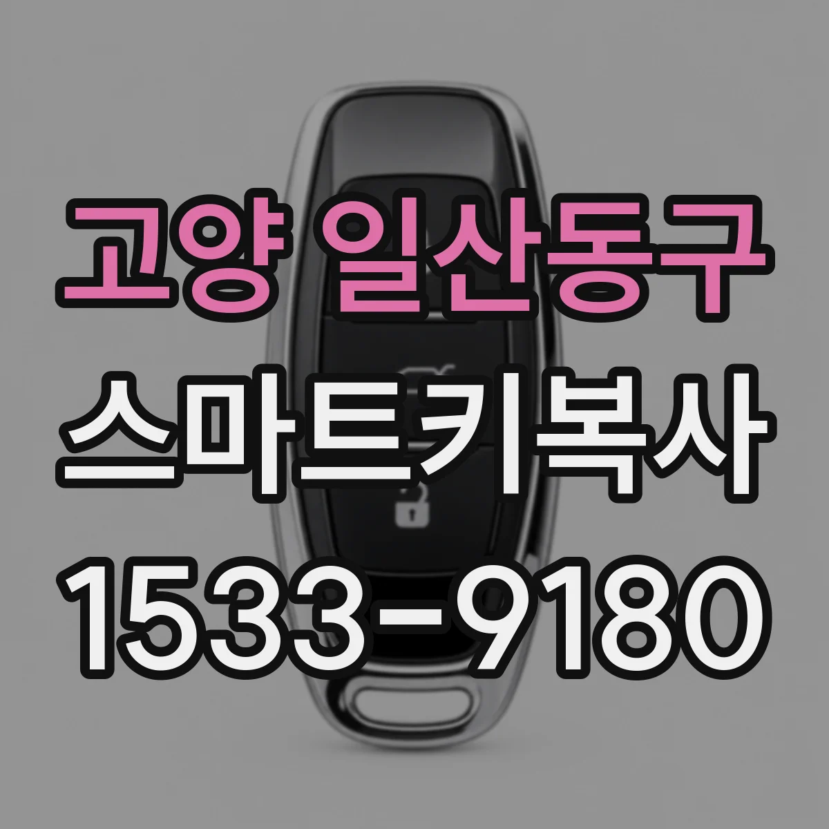 고양 일산동구 스마트키복사