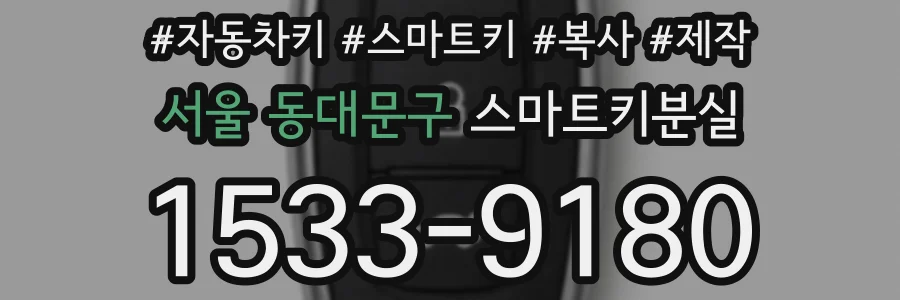 서울 동대문구 스마트키분실