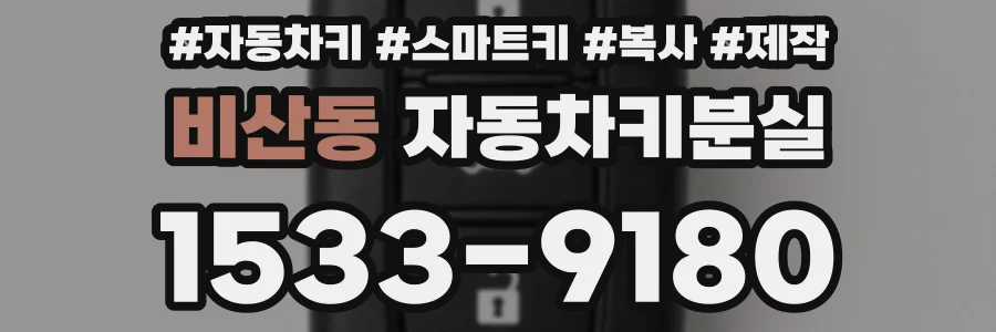 비산동 자동차키분실