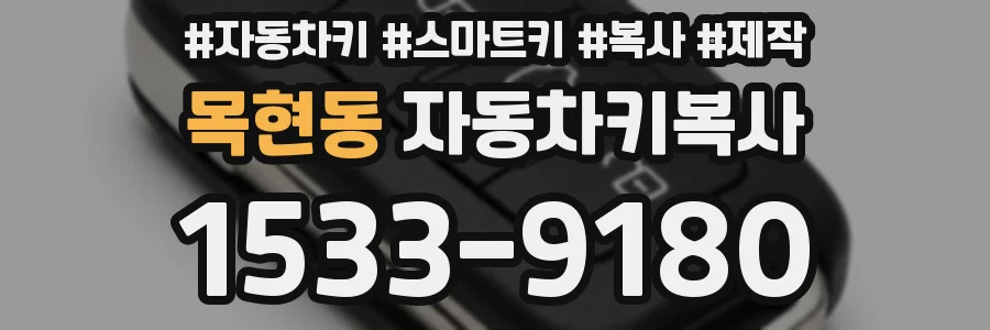 목현동 자동차키복사