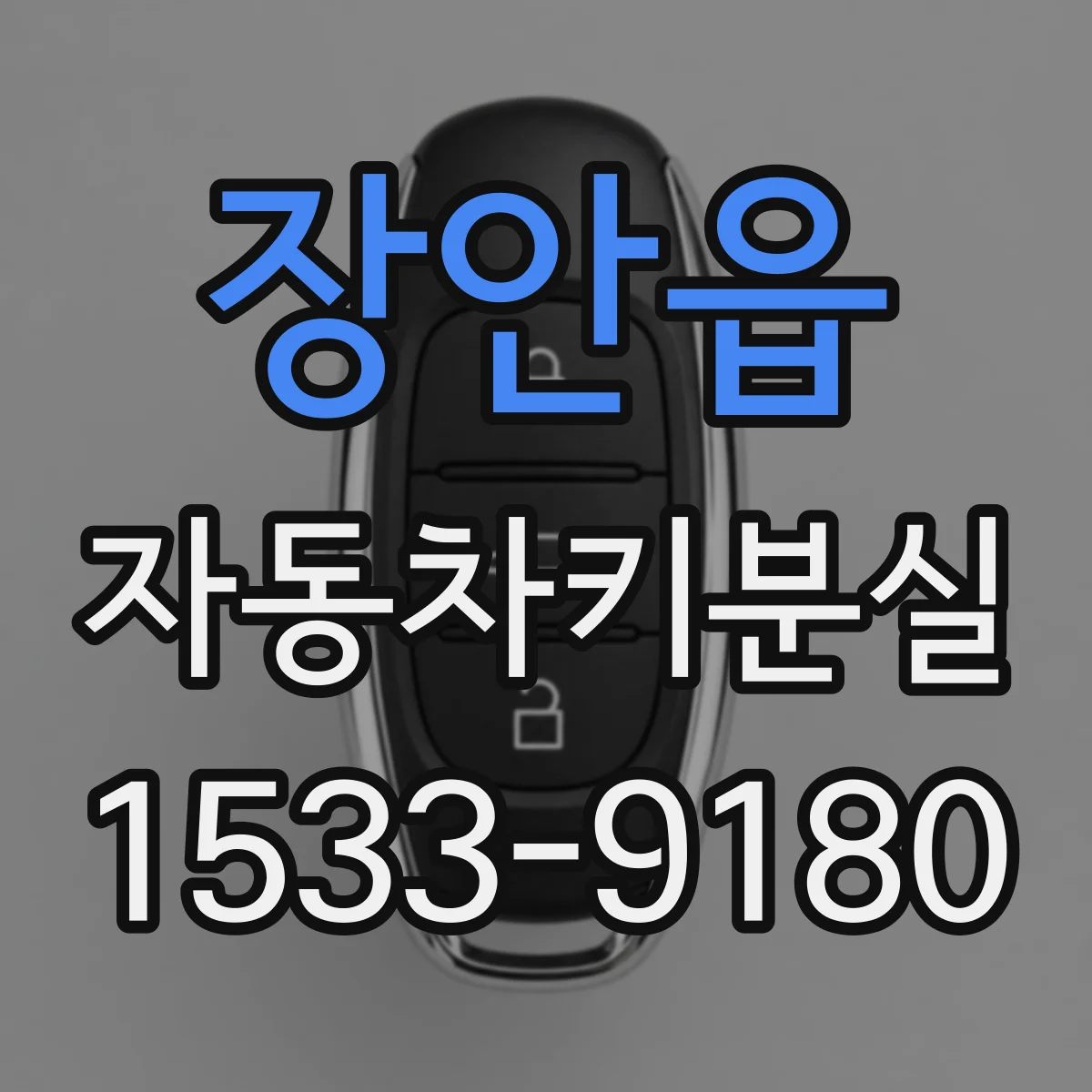 장안읍 자동차키분실