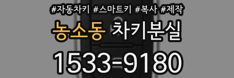 농소동 차키분실