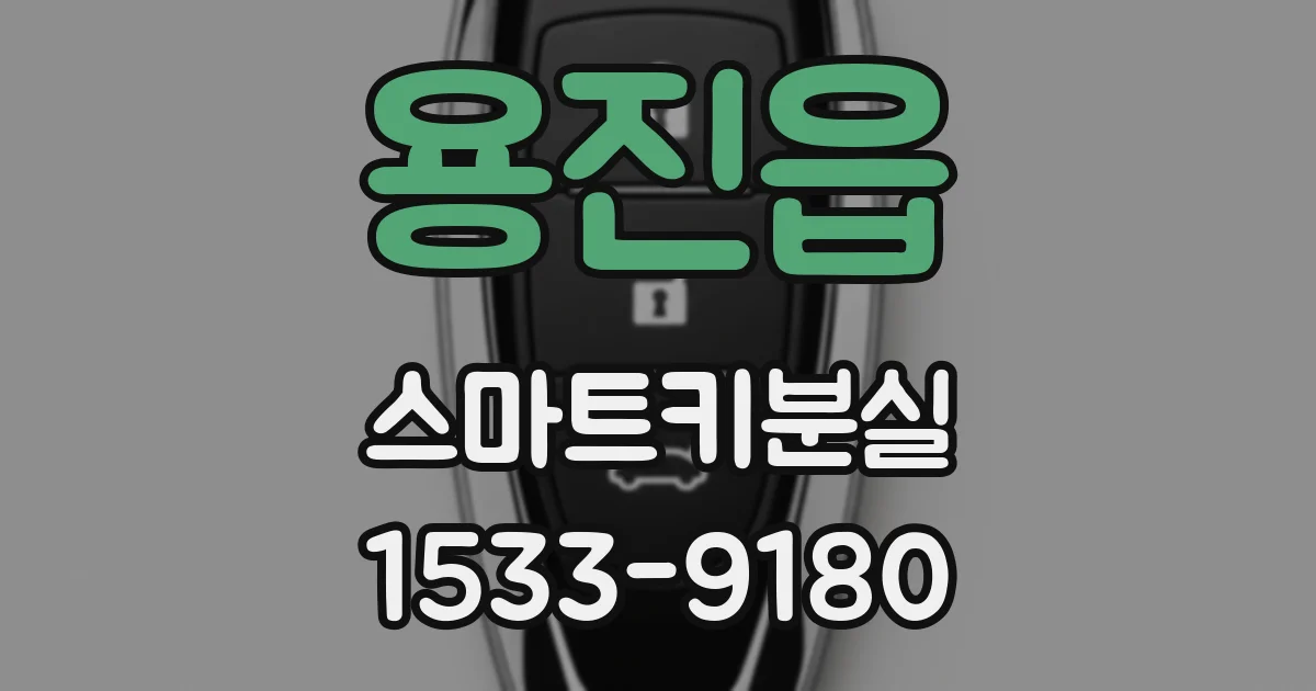 용진읍 스마트키분실