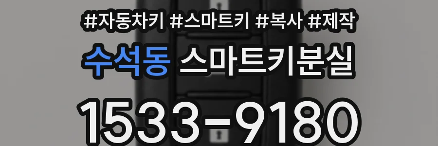 수석동 스마트키분실