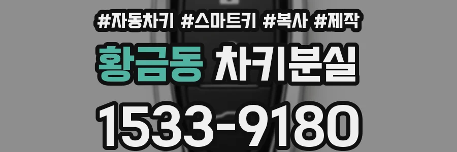 황금동 차키분실