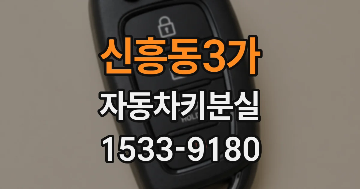 신흥동3가 자동차키분실