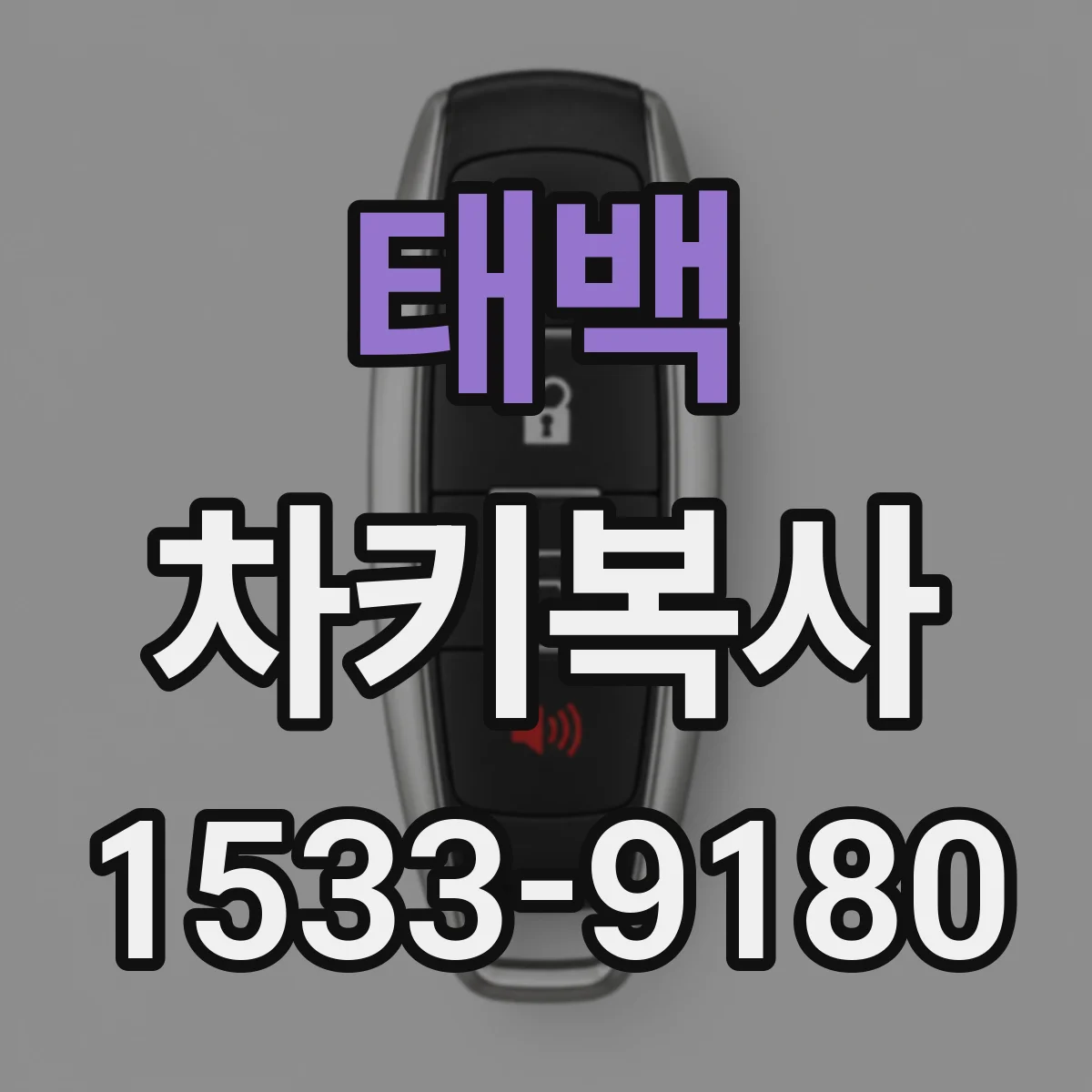 태백 차키복사