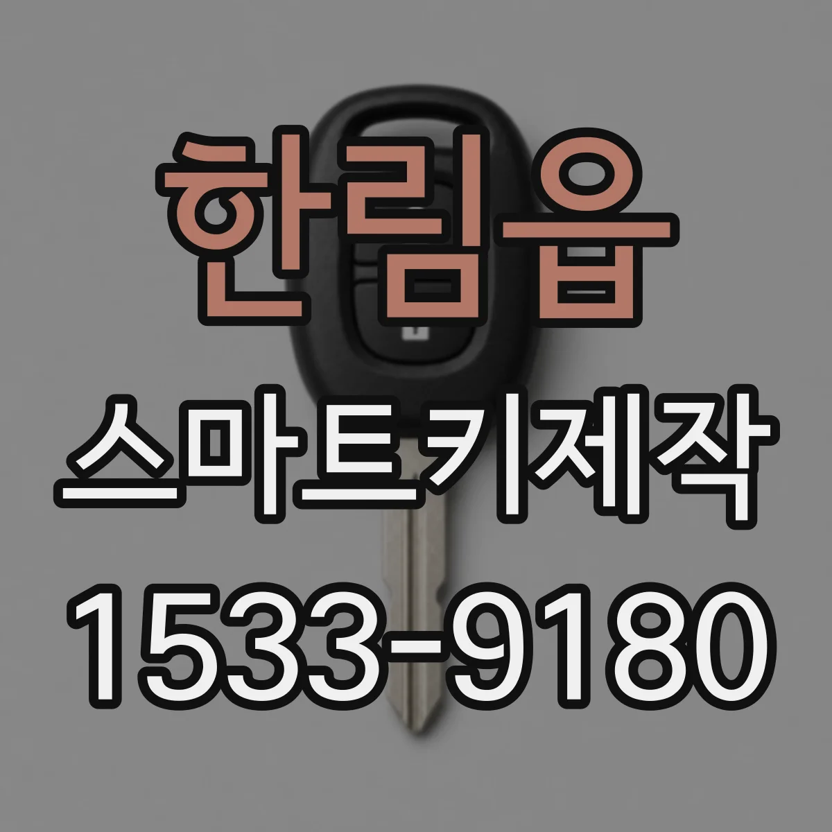 한림읍 스마트키제작