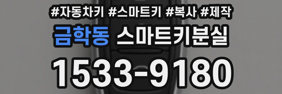 금학동 스마트키분실
