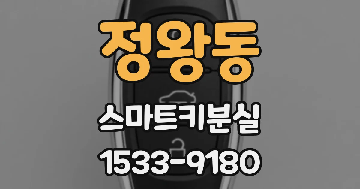 정왕동 스마트키분실
