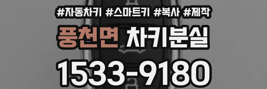 풍천면 차키분실