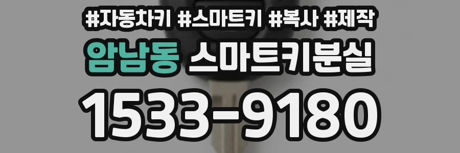 암남동 스마트키분실