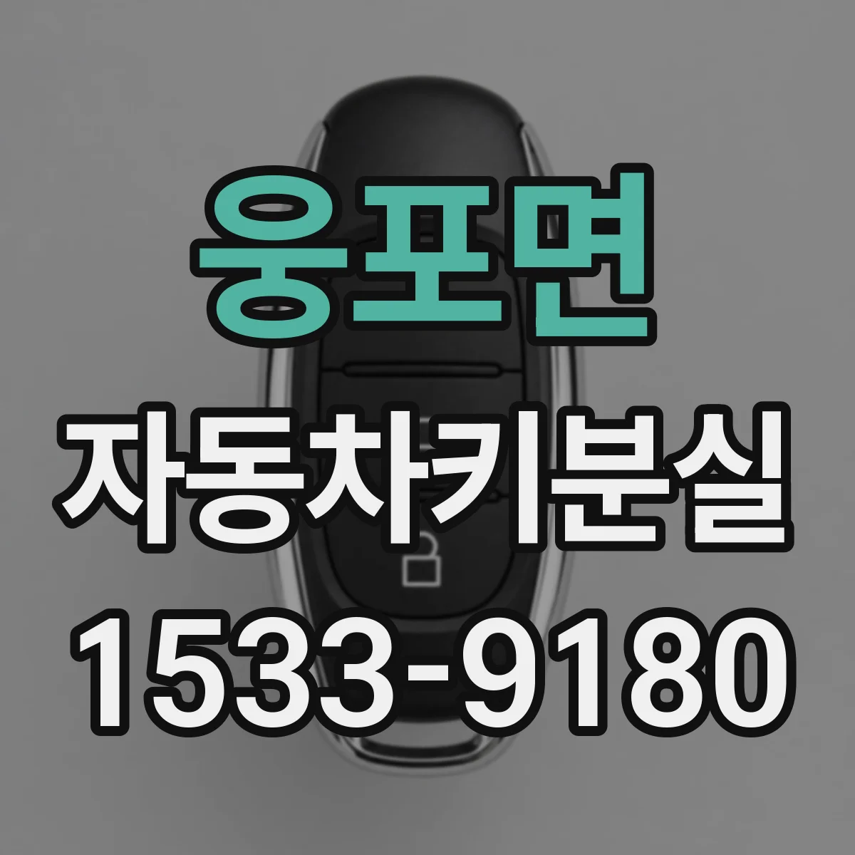 웅포면 자동차키분실