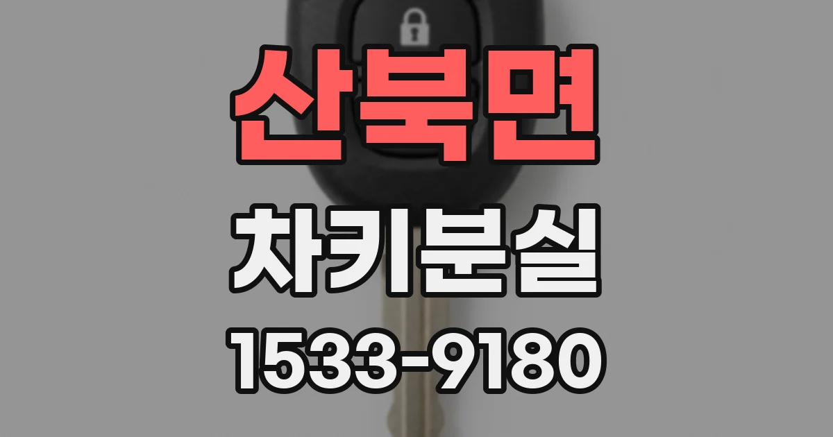 산북면 차키분실