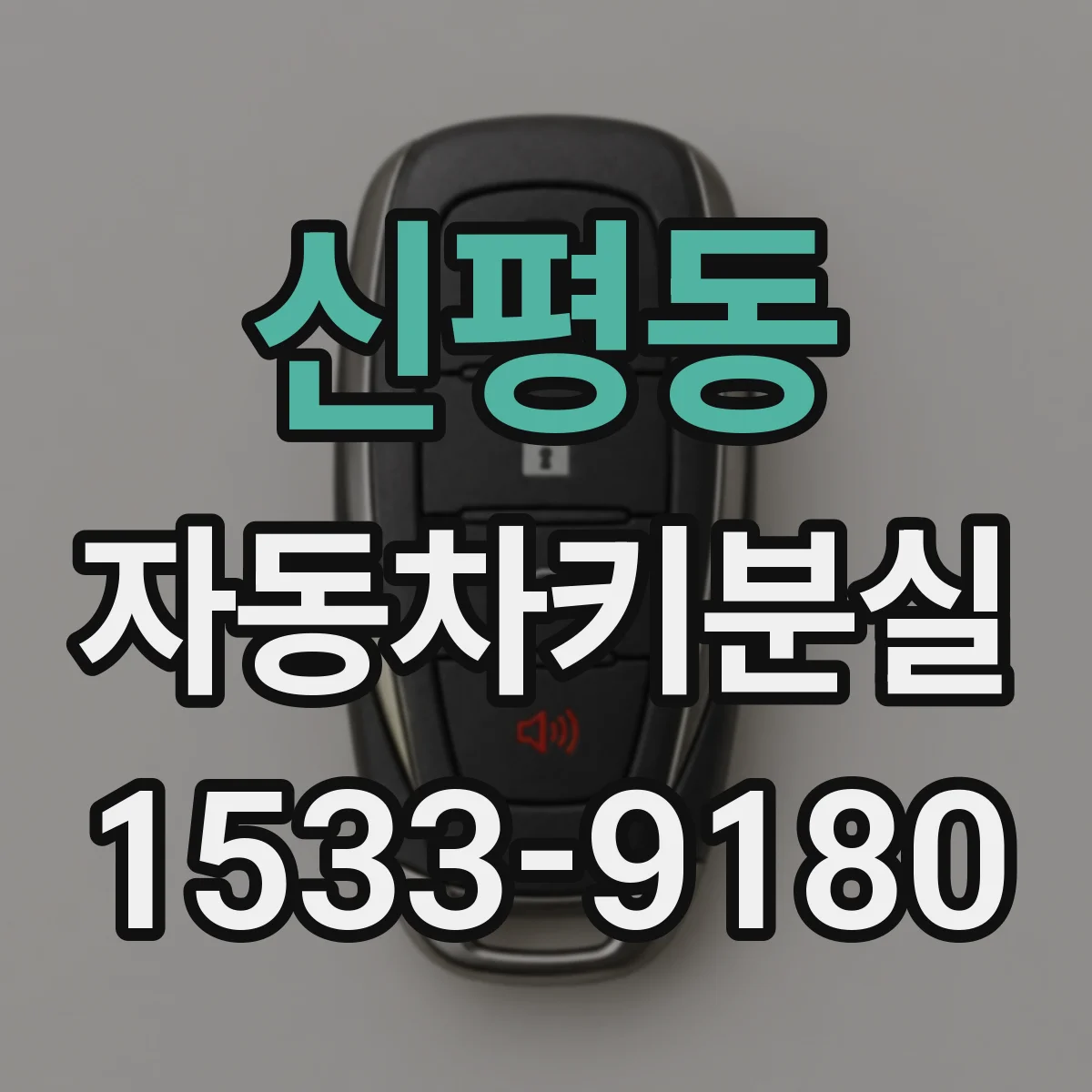 신평동 자동차키분실