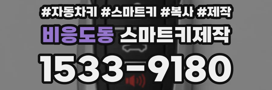 비응도동 스마트키제작