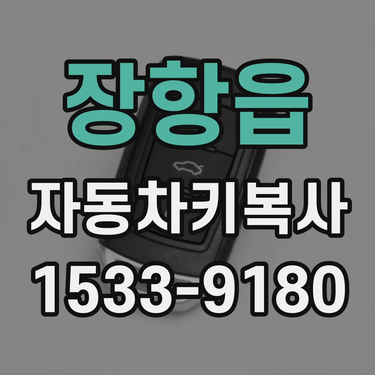 장항읍 자동차키복사