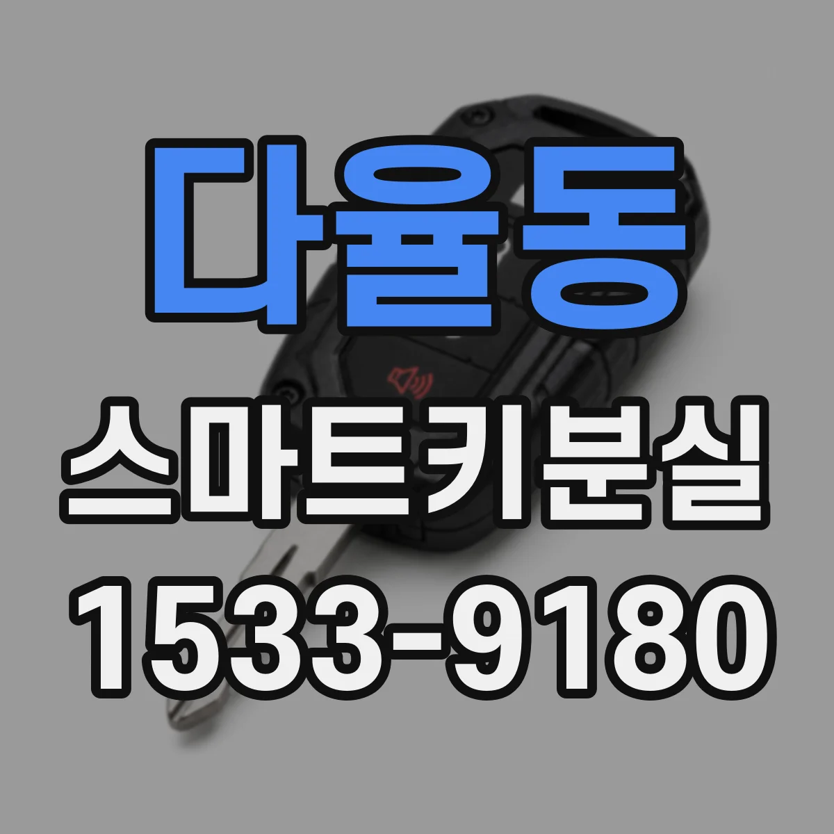 다율동 스마트키분실