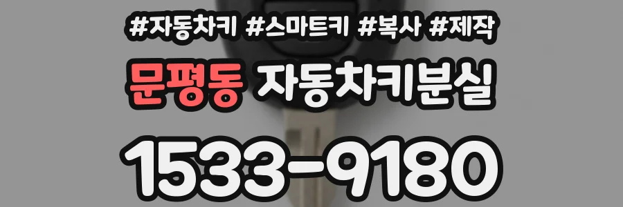 문평동 자동차키분실