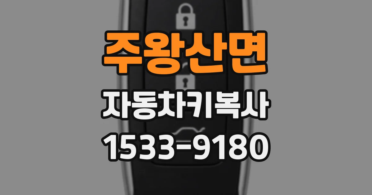 주왕산면 자동차키복사