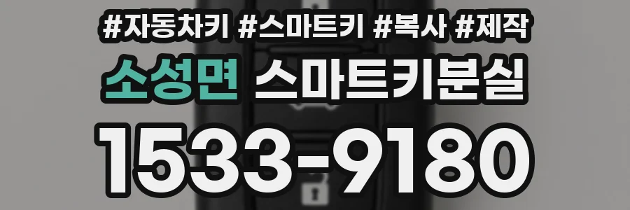 소성면 스마트키분실