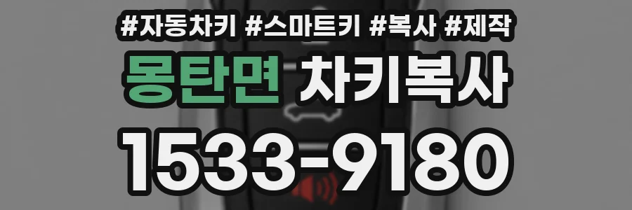 몽탄면 차키복사