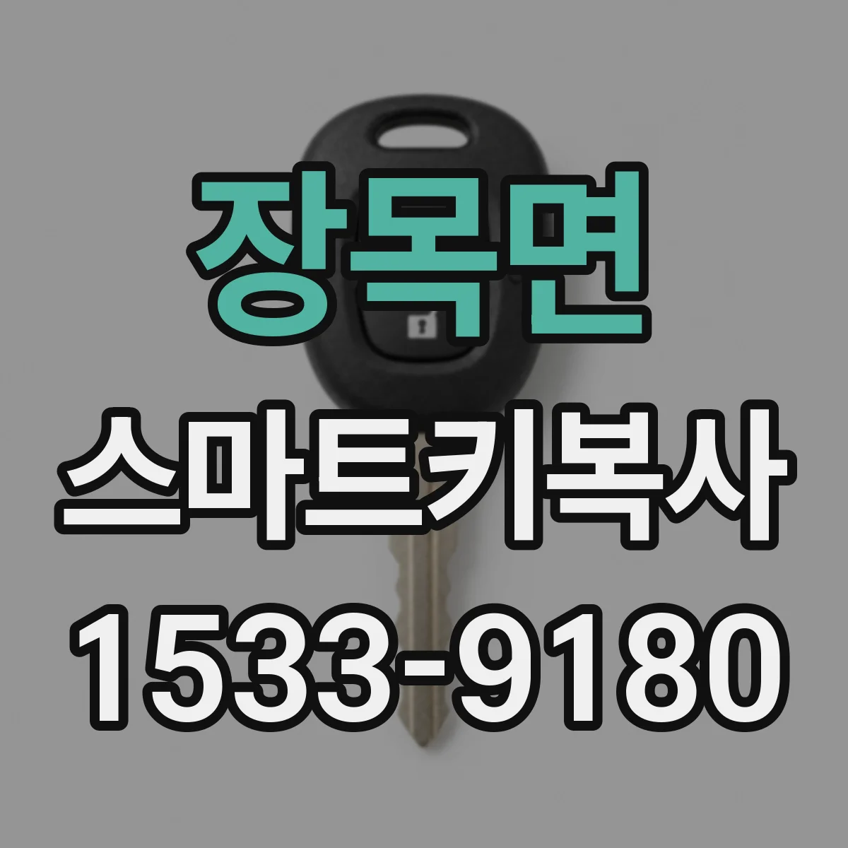 장목면 스마트키복사