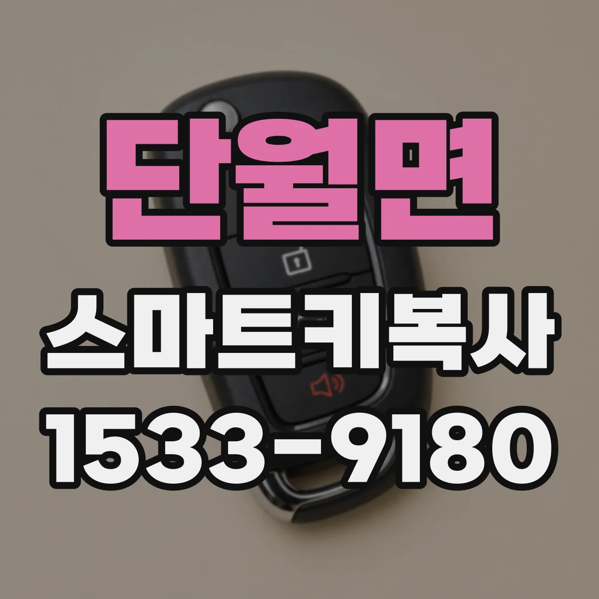 단월면 스마트키복사