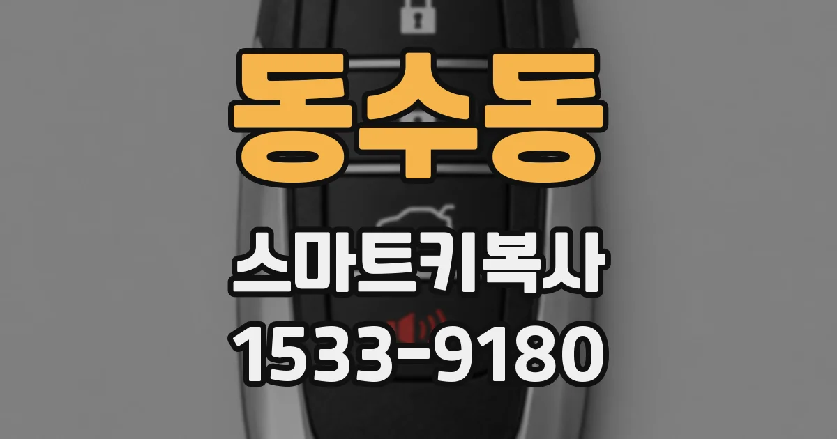 동수동 스마트키복사
