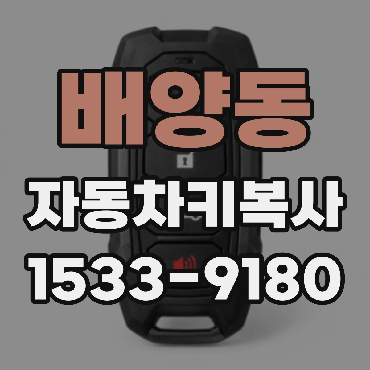 배양동 자동차키복사