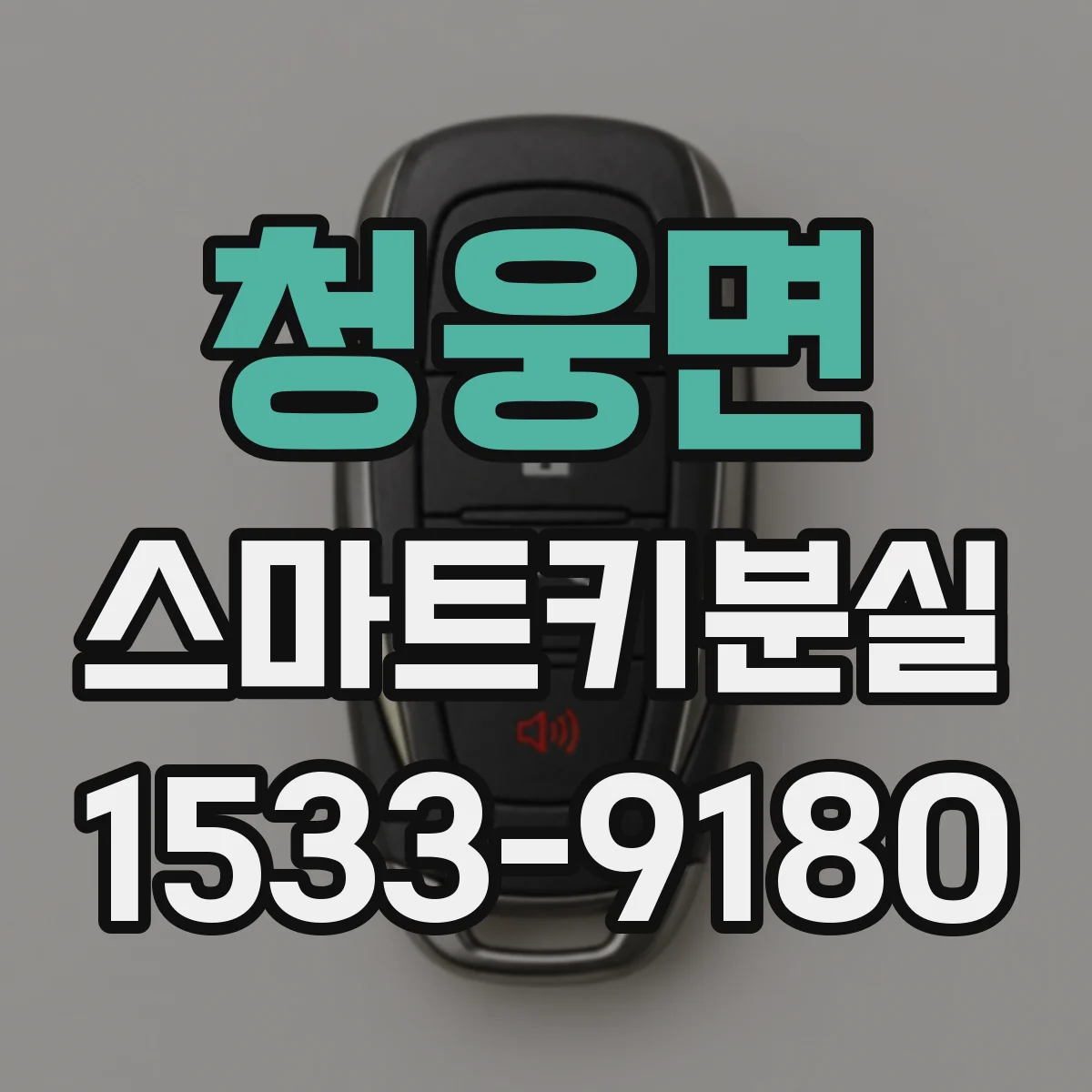 청웅면 스마트키분실