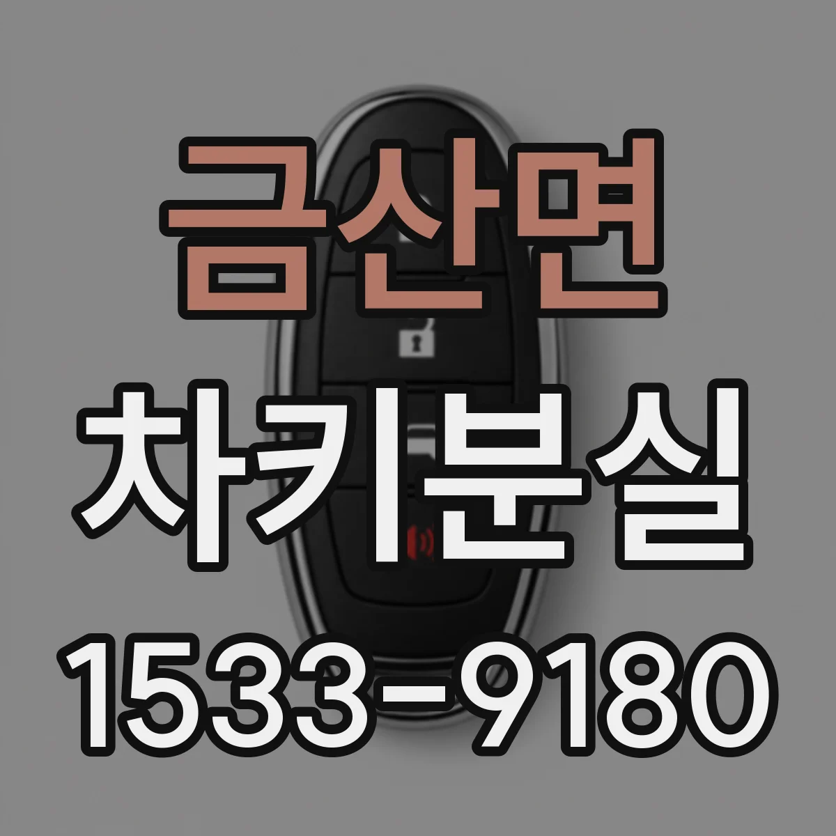 금산면 차키분실